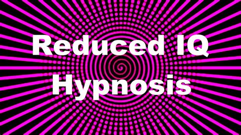 (Weak & Agreeable Mind) Reduced IQ Hypnosis .